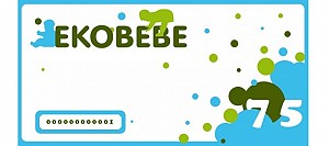 Ekobebe Digitale Cadeaubon 75 €
