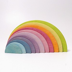 Grimms Rainbow Semi Circles - Pastel Colors