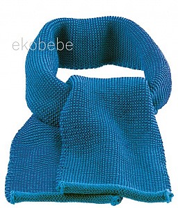 Sjaal van Wol Gemêleerd - Blauw