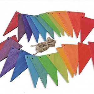 Grimms Pennant Banner Rainbow