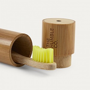 Bamboo Case for Kids Toothbrushes
