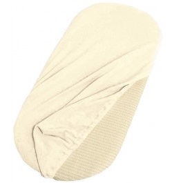 Fitted Sheet for Baby Crib Stripes - Natural