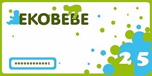 Ekobebe Digitale Cadeaubon 25 €