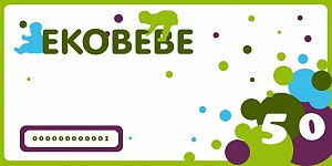 Ekobebe Digitale Cadeaubon 50 €