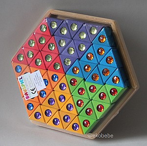 BAUSPIEL Coloured Triangles (54-delig)
