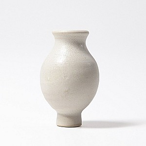 Grimms Decorative Figure White Vase