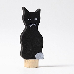 Grimms Decorative Figure Black Cat