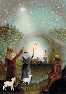 Waldorf Ansichtkaart - Star of Bethlehem