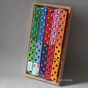 BAUSPIEL Coloured Triangles (100-delig)