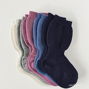 Thin Wool Baby Socks