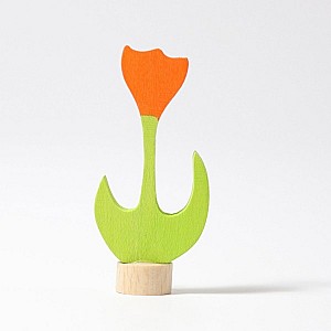 Grimms Decorative Figure Orange Tulip