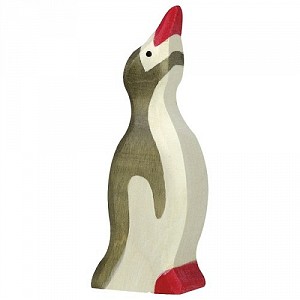 Speelgoed Figuur Houten Pinguïn