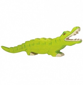 Speelgoed Figuur Houten Krokodil
