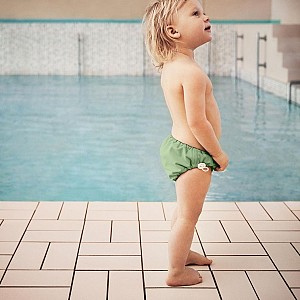 Zwemluier Baby Zwemkleding met Trekkoord - Groen