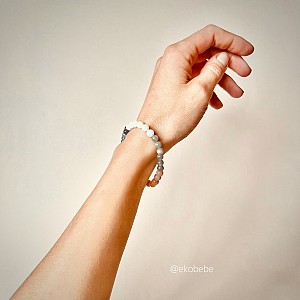 Dames Armband Maansteen 6mm
