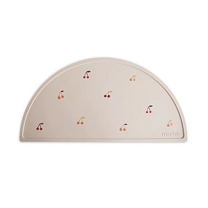 Mushie Siliconen Placemat Cherry