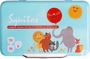 Squitos 100% Natuurlijke Citronella Stickers voor Kinderen (0+)